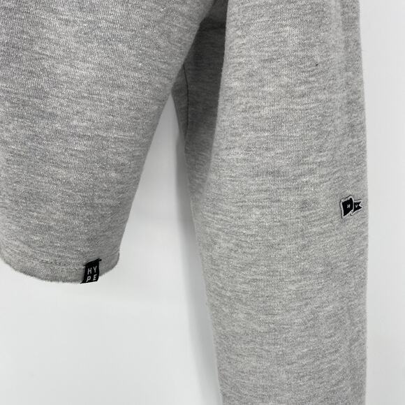 Hype and Vice Ball State Cropped Color Block Hoodie Women's Size S - Picture 5 of 6